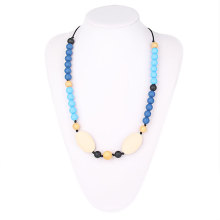 Baltic Amber Teething Necklaces&Non-toxic New Style Nursing Necklace Amber&Food Grade silicone Beads Jewelry Sets